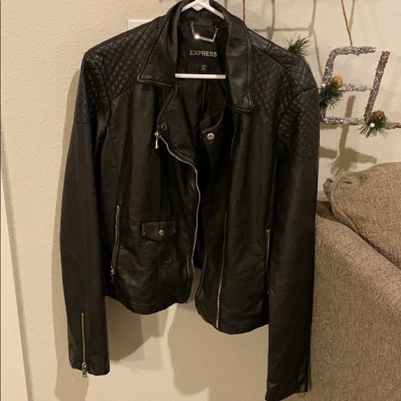Express leather jacket - Picture 1 of 3